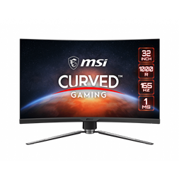 MSI 31,5" MAG ARTYMIS 324CP FHD VA 165Hz DP/HDMI/USB ívelt gamer monitor