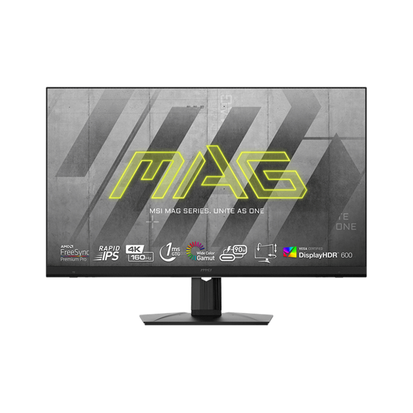 MSI 32" MAG 323UPF 4K UHD IPS 160Hz HDMI/DP/USB/USB-C fekete gamer monitor