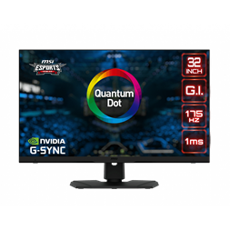 MSI 32" Optix MPG321QRF-QD WQHD IPS 175Hz DP/HDMI/USB Esport gamer monitor