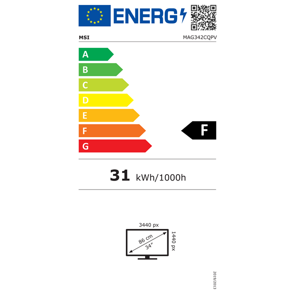 MSI 34"  MAG 342CQPV UWQHD VA 100Hz DP/HDMI ívelt gamer monitor