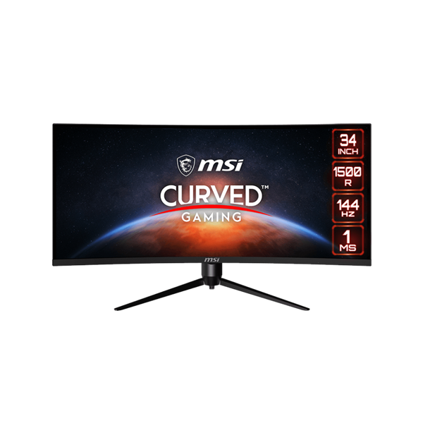 MSI 34" Optix MAG342CQR UWQHD VA 144Hz DP/HDMI ívelt gamer monitor