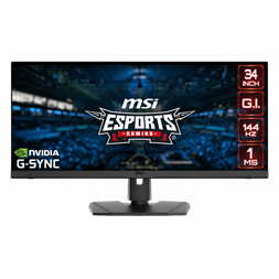 MSI 34" Optix MPG341QR UWQHD IPS 144Hz DP/HDMI/USB Esport gamer monitor