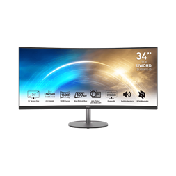 MSI 34" PRO MP341CQ UWQHD VA 100Hz HDMI/DP ívelt monitor