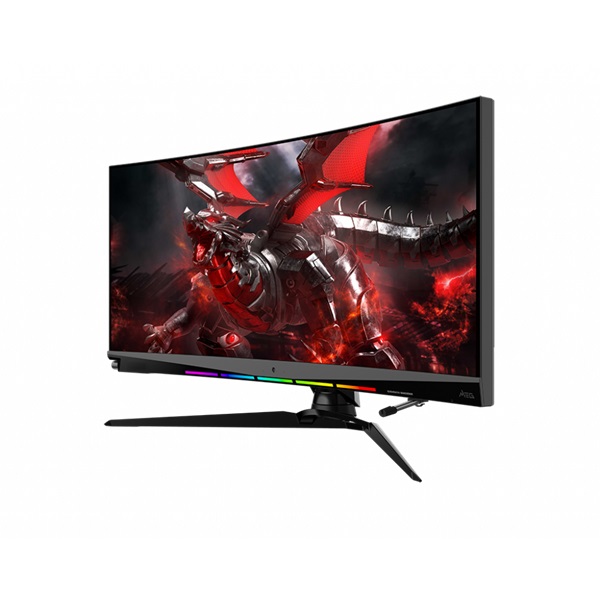 MSI 37,5" Optix MEG381CQR Plus UWQHD+ IPS 175Hz DP/HDMI/USB ívelt gamer monitor