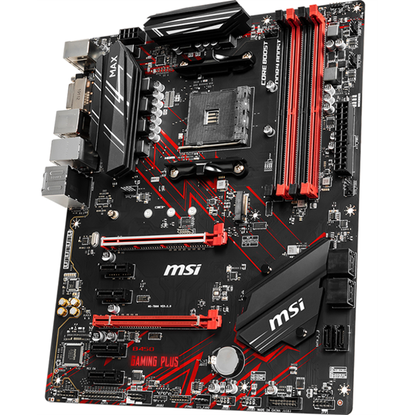 MSI B450 GAMING PLUS MAX AMD B450 AM4 ATX alaplap