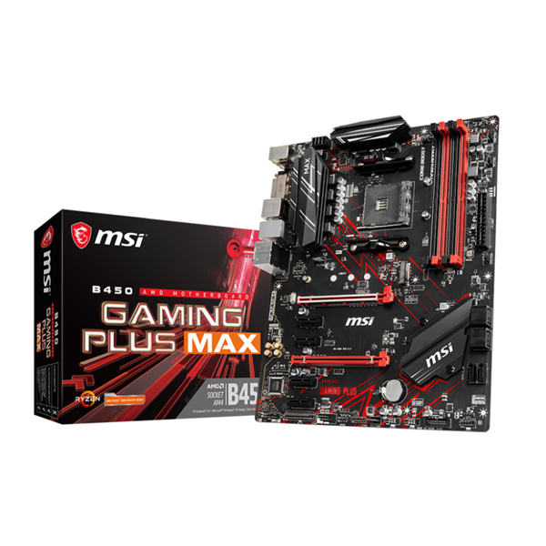 MSI B450 GAMING PLUS MAX AMD B450 AM4 ATX alaplap