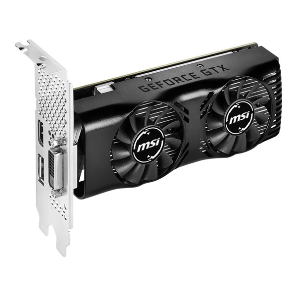 MSI GeForce GTX 1630 4GT LP OC nVidia 4GB GDDR6 64bit PCIe videókártya