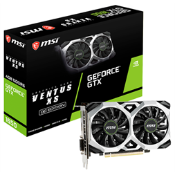 MSI GeForce GTX 1650 D6 VENTUS XS  4GB OC GDDR6 128bit PCIe videokártya