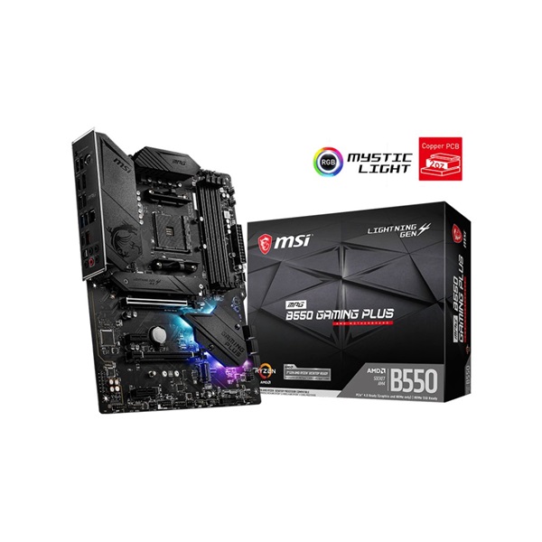 MSI MPG B550 GAMING PLUS AMD B550 AM4 ATX alaplap