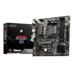 MSI PRO B550M-P GEN3 AMD B550 AM4 mATX alaplap