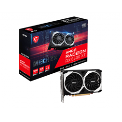 MSI Radeon RX 6500 XT MECH 2X 4G OC AMD 4GB GDDR6 64bit PCIe videókártya