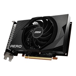 MSI Radeon RX 6400 AERO ITX 4G AMD 4GB GDDR6 64bit PCIe videókártya