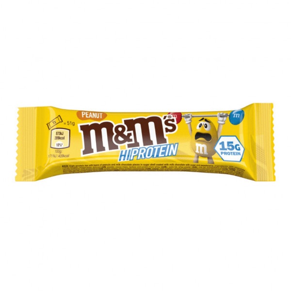 M&M`s 51g mogyorós protein szelet