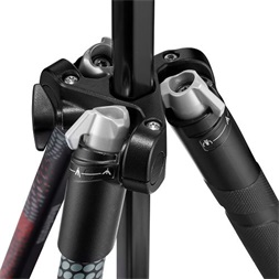 Manfrotto Element MII gömbfejjel 4 szekciós piros alumínium állvány