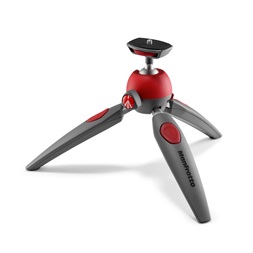 Manfrotto Pixi Evo 2 szekciós mini piros tripod