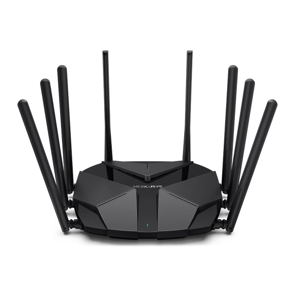 Mercusys MR90X AX6000 8-Stream Wi-Fi 6 802.11ax Dual-Band Vezeték nélküli Multi-Gigabit Router