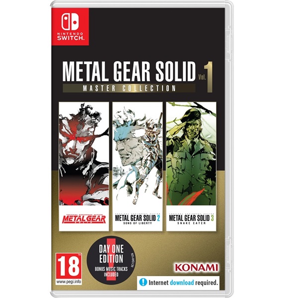 Metal Gear Solid: Master Collection Vol. 1 Day One Edition Nintendo Switch játékszoftver