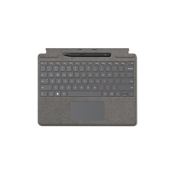 Microsoft 8X6-00235 Surface Pro Signature 2024 ENG platina billentyűzetes tok + slim toll