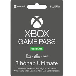 Microsoft Xbox Game Pass Ultimate 3 hónapos előfizetés