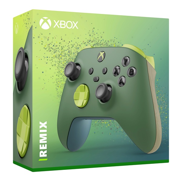 Microsoft Xbox Series X/S Remix Special Edition vezeték nélküli kontroller + Play & Charge töltőkészlet