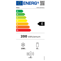 Midea MDRC280FEE01 fagyasztóláda