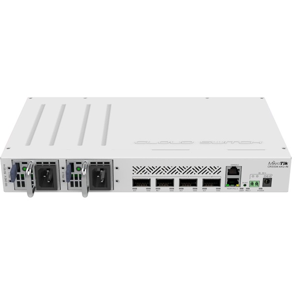 MikroTik CRS504-4XQ-IN L5 1xFE LAN, 4x 100G QSFP28 port Cloud Router Switch