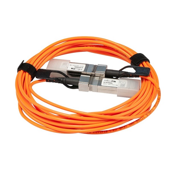 MikroTik S+AO0005 SFP+ 5m Direct Attach Active Optikai kábel