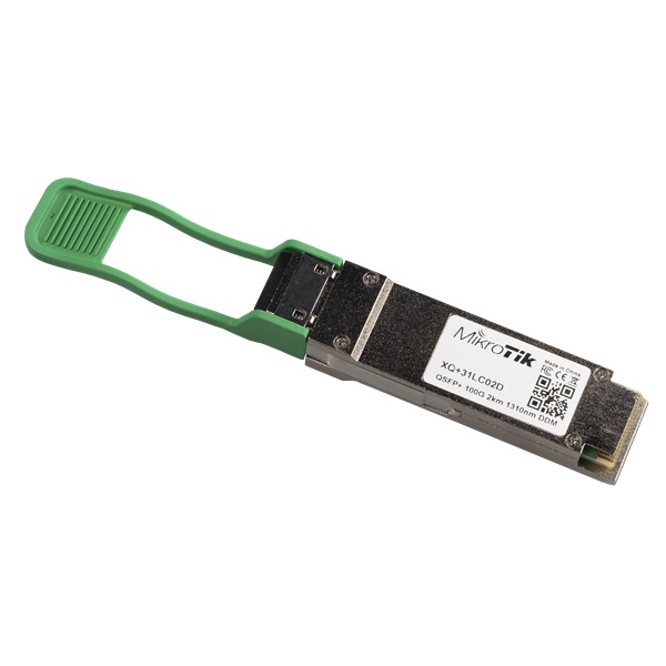 MikroTik XQ+31LC02D monomódusú 100G SM 2km 1310nm QSFP28 modul