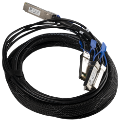 MikroTik XQ+BC0003-XS+ QSFP28 to 4xSFP28 100G to 4x25G 3m break-out cable