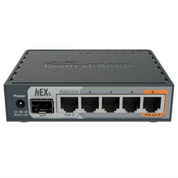 MikroTik hEX S RB760iGS L4 256MB 5x GbE port 1x GbE SFP router