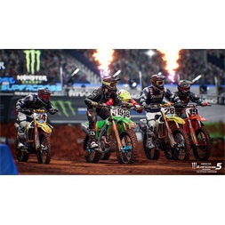 Monster Energy Supercross 5 PS4 játékszoftver