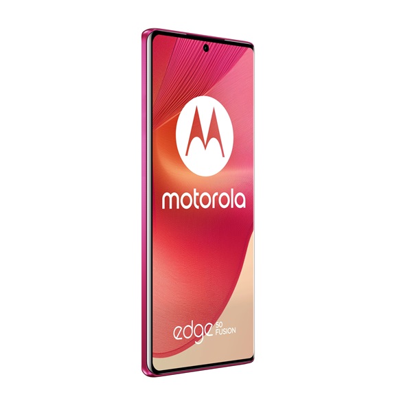 Motorola Edge 50 Fusion 6,67" 5G 12/512GB DualSIM Pink Peacock okostelefon