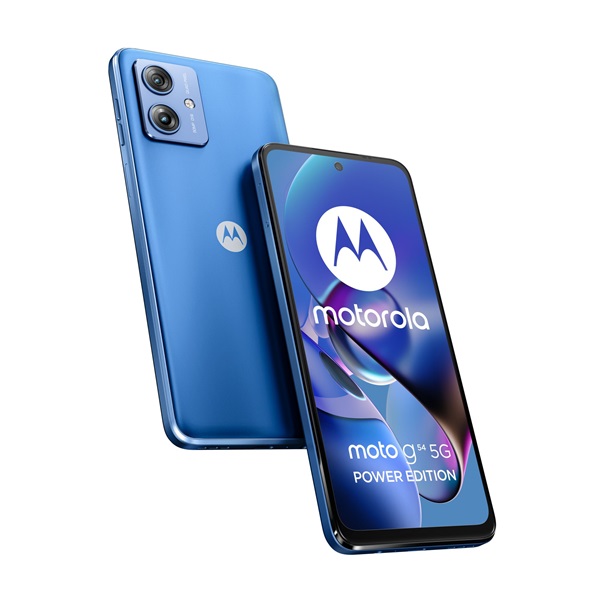 Motorola Moto G54 6,5" 5G 12/256GB DualSIM Pearl Blue okostelefon