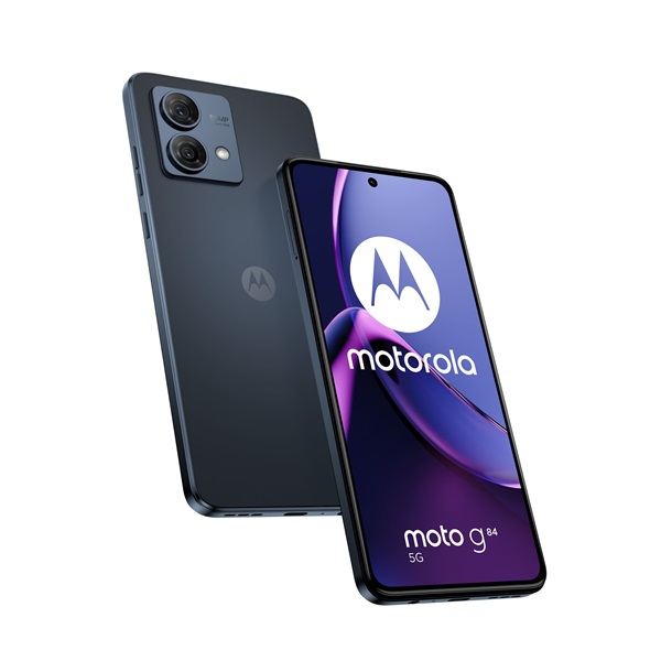 Motorola Moto G84 6,5" 5G 12/256GB DualSIM Midnight Blue okostelefon