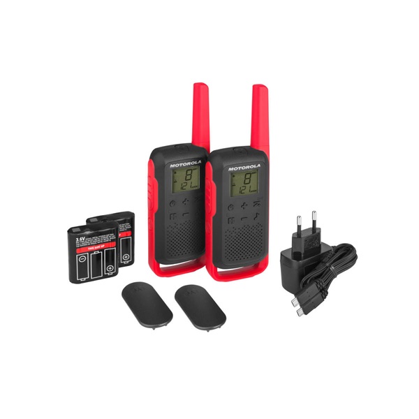 Motorola Talkabout T62 piros walkie talkie (2db)