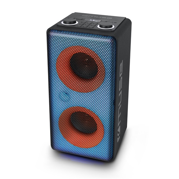 Muse M-1808DJ mikrofonnal Bluetooth hordozható party hangszóró