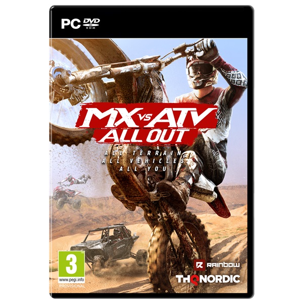 Mx Vs Atv All Out PC játékszoftver