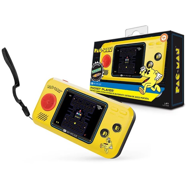 My Arcade DGUNL-3227 Pac-Man 3in1 Pocket Player hordozható kézikonzol