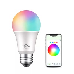 NITEBIRD WB4 E27 / 230V / 8W 2db-os Smart Wi-Fi-s RGB LED izzó