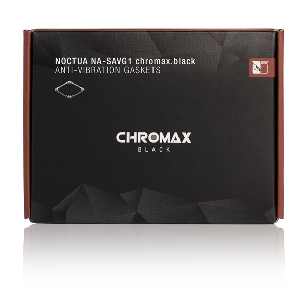 NOCTUA NA-SAVG1 chromax.black 12cm ventilátor vibráció csökkentő