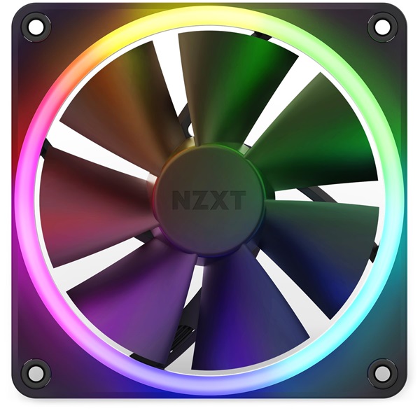 NZXT 120 mm Aer RGB 3 Single fekete hűtőventilátor