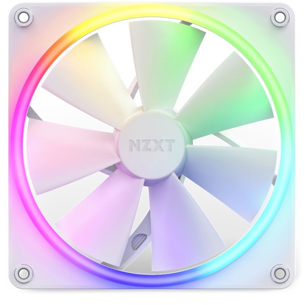 NZXT 140 mm Aer RGB 3 Single fehér hűtőventilátor