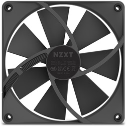 NZXT 140 mm Static Pressure fekete hűtőventilátor