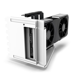 NZXT 175 mm Vertical GPU fehér beépítő konzol