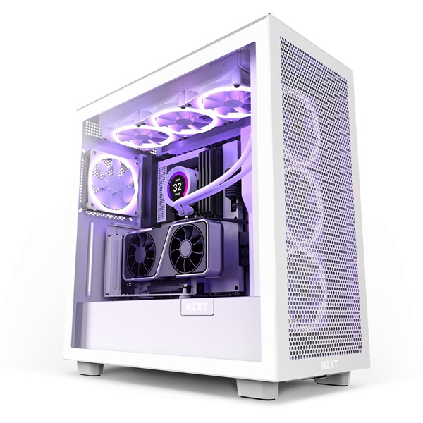 NZXT 175 mm Vertical GPU fehér beépítő konzol