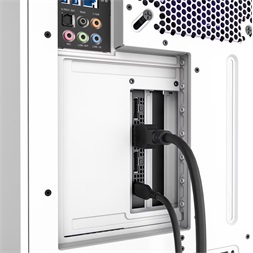 NZXT 175 mm Vertical GPU fehér beépítő konzol