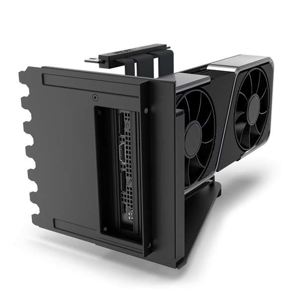 NZXT 175 mm Vertical GPU fekete beépítő konzol