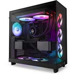 NZXT 280 mm F280 RGB Core fekete hűtőventilátor