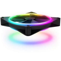 NZXT 2xF140 RGB DUO fekete ventilátor & RGB vezérlő