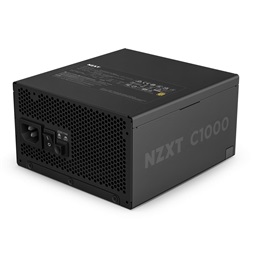 NZXT ATX 3.1 1000W 80+ Gold ventillátorral moduláris fekete tápegység